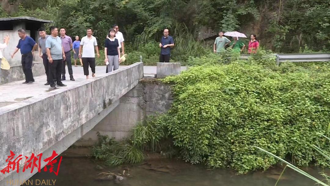 王慧敏到申溪河开展巡河工作_邵阳头条网